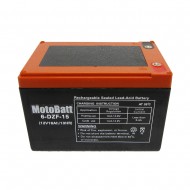 6-DZF-15 Elektromos kerékpár akkumulátor 12V18Ah