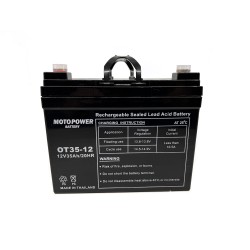 OT35-12(GEL) Elektromos mozgáskorlátozott jármű akkumulátor 12V 35Ah OT35-12(GEL) Elektromos mozgáskorlátozott jármű akkumulátor 12V 35Ah