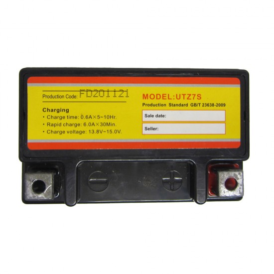 UTZ7-S Motorakkumulátor UTZ7-S Motorakkumulátor