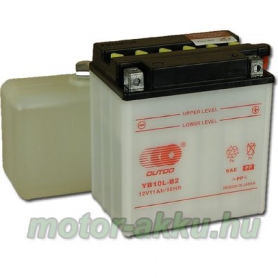 YB10L-B2 +sav Motorakkumulátor YB10L-B2 +sav Motorakkumulátor